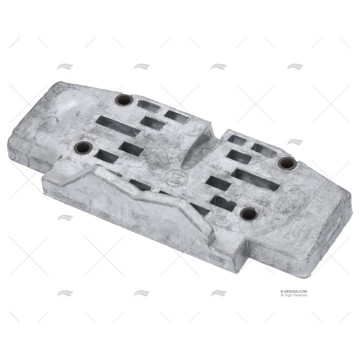 ANODO ZINC TIPO OMC INTRABORDA PLACA TRAPEZOIDAL ZINETI