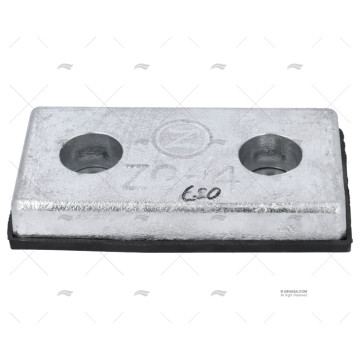 ANODO ZINC PLANCHA 200x100x30