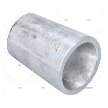 ANODO ZINC PUNTA EJE 45mm RADICE