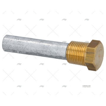 ANODO ZINC PERNO 50X12mm 3/8"