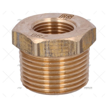 REDUCCION BRONCE M-H 3/4"-3/8" GUIDI