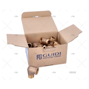 CODO BRONCE M-H 90º 3/4" GUIDI CODO BRONCE M-H 90º 3/4" GUIDI (20)