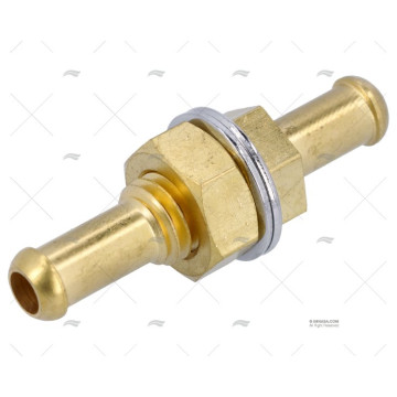 CONECTOR PASAMUROS TUBO 3/8"