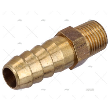 CONECTOR UNIVERSAL TUBO 3/8"- 1/8"NPT