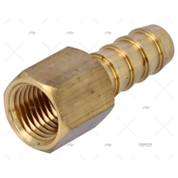 CONECTOR HEMBRA 1/4" TUBO 3/8"