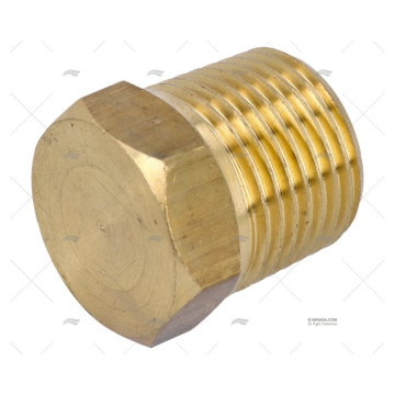 TAPON BRONCE 3/8" NPT