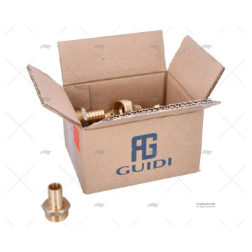 ENTRONQUE BRONCE 1"x20mm GUIDI ENTRONQUE BRONCE 1"x20mm GUIDI (20)