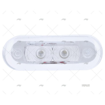 LUZ CORTESIA OVALADA 2LED 12V