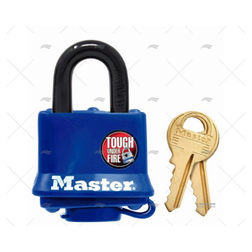 CANDADO 40mm PROTECCION TERMOPLAST(FUEGO MASTER LOCK