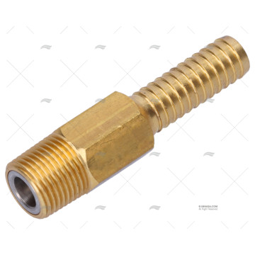 VALVULA ANTI SIPHON LATON 3/8" 3/8"NPT