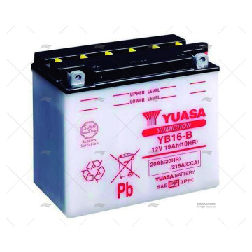 BATERIA 16A ARRANQUE EXIDE JETYB16-B YUASA