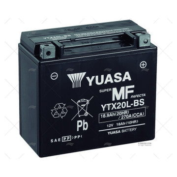 BATERIA AGM YTX20L-BS 18 A YUASA