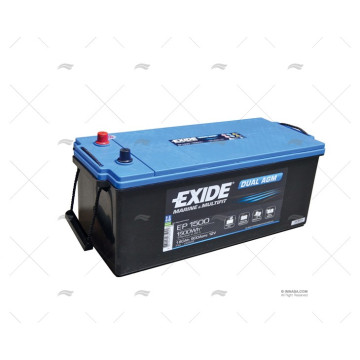 BATERIA 180A AGM EXIDE DUAL MARINE