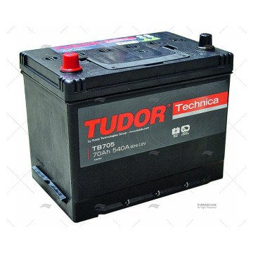 BATERIA TUDOR TECHNICA 70A TB705 80.1