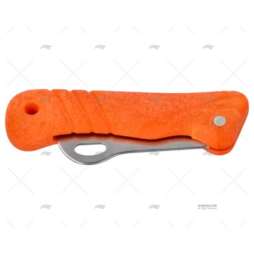 CUCHILLO FLOTANTE NARANJA HOJA REDONDA MAC COLTELLERIE