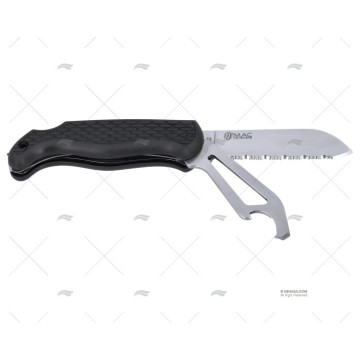 CUCHILLO BOAT 2 NEGRO MAC COLTELLERIE