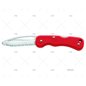 CUCHILLO RESCUE 18Cm ROJO