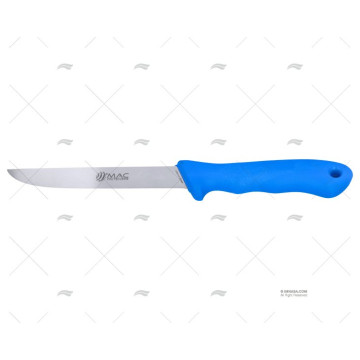 CUCHILLO PESCA R CON FUNDA AZUL 27.5-H15cm MAC COLTELLERIE