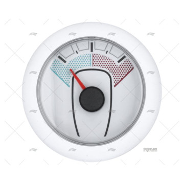 IND. OL TIMON 90º 12/24V 52mm BLAN