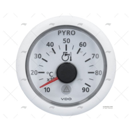 PIROMETRO VLB 12/24V 900ºC 52mm