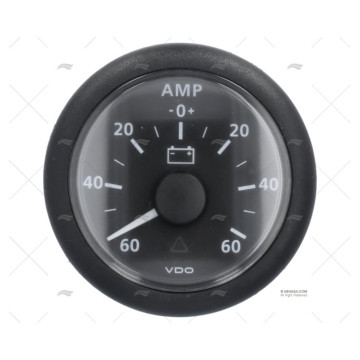 AMPERIMETRO VIEW LINE INDICADOR 12/24V 52MM VDO