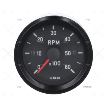 TACOMETRO VDO INT 6000 12v 52D