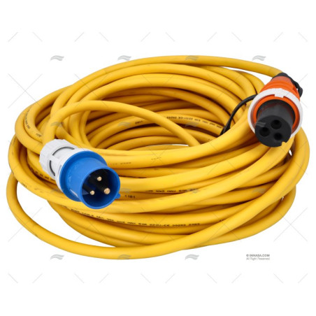 TERMINAL 16A C/CABLE 25m GS+CEE17