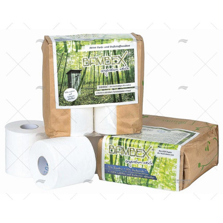 PAPEL WC BIOLOGICO BAMBU 4Ud.