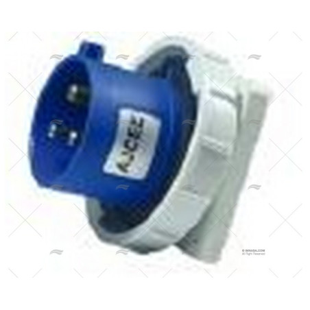 BASE ELECECTRICA POPA MACHO 230V 32A 3P 6h IP6