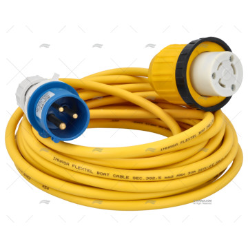 TERMINAL 16A C/CABLE 10m GS+CEE17