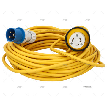 TERMINAL 16A C/CABLE 25m GS+CEE17