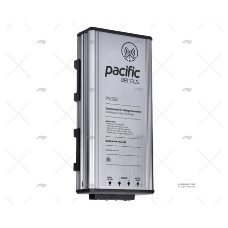 CONVERTIDOR DC-DC 24-12V 20AMP PACIFIC AERIALS