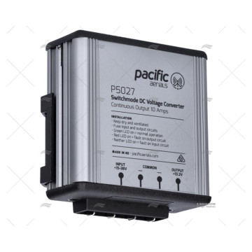 CONVERTIDOR DC-DC 24-12V 10AMP PACIFIC AERIALS