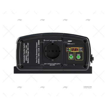 CARGADOR + CONVERSOR 40A 1000W 12V PURA XUNZEL