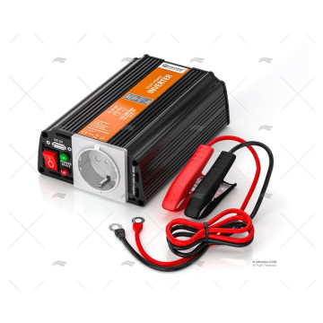 CONVERTIDOR 12-220V 300W ONDA MODIFICA