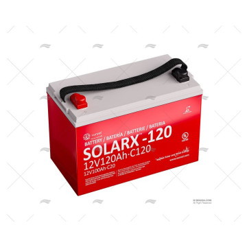 BATERIA 120A AGM SOLARX