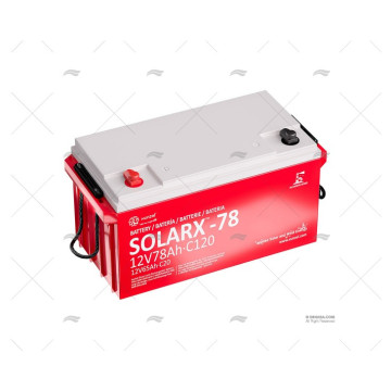 BATERIA 78A AGM SOLARX