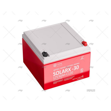 BATERIA 30A AGM SOLARX