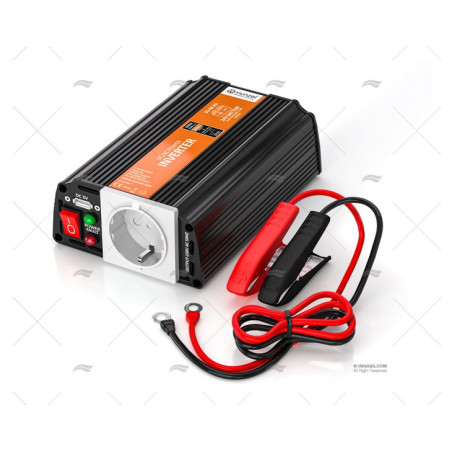 CONVERTIDOR 24-220V 300W ONDA MODIFICA