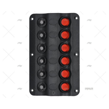 PANEL CONTROL 6P LED 12V