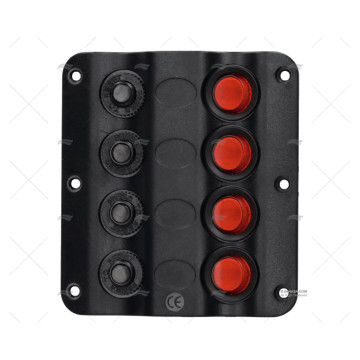 PANEL CONTROL 4P LED 12V