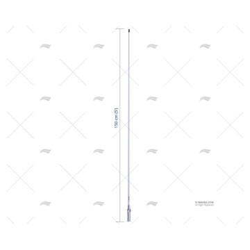 ANTENA VHF 1.50 m FAST FIT SCOUT