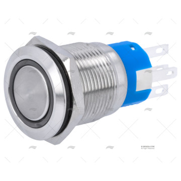 INTERRUPTOR 12-24V CON LED AZUL 5A