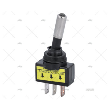 INT. ON-OFF 20A/12V/3PIN LUZ BLANCA