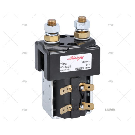 CONTACTOR SIMPLE 24V TIPO SW80-24