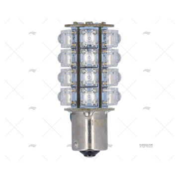 LAMPARA BA15S LED 12V AZUL 57X25