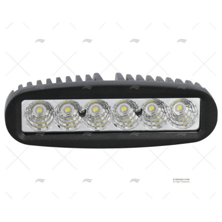 FOCO 6 LED 18W 9-32V ALARGADO