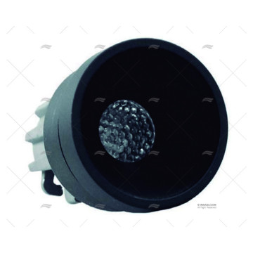 PLAFON EMPOTRABLE LED NEGRO 10/30V 3W FORESTI SUARDI