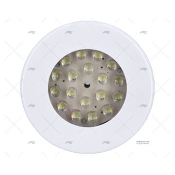 LUZ LED 70mm 12V IP-65 BLANCO BASE SATINADA PARA 65335234/238