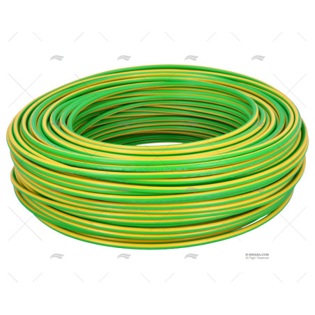 CABLE H05V/H07V 10 AMARI-VERDE 100m